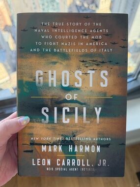 Ghosts of Sicily - SIGNED Hardcover Edition - Mark Harmon & Leon Carroll Jr.